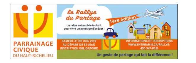 COMMUNIQUÉ DE PRESSE – Inscriptions au Rallye du Partage, au profit du PCHR